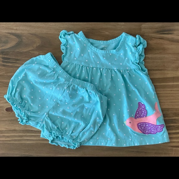 Carter’s Toddler Spring Shirt and Shorts - Picture 1 of 2